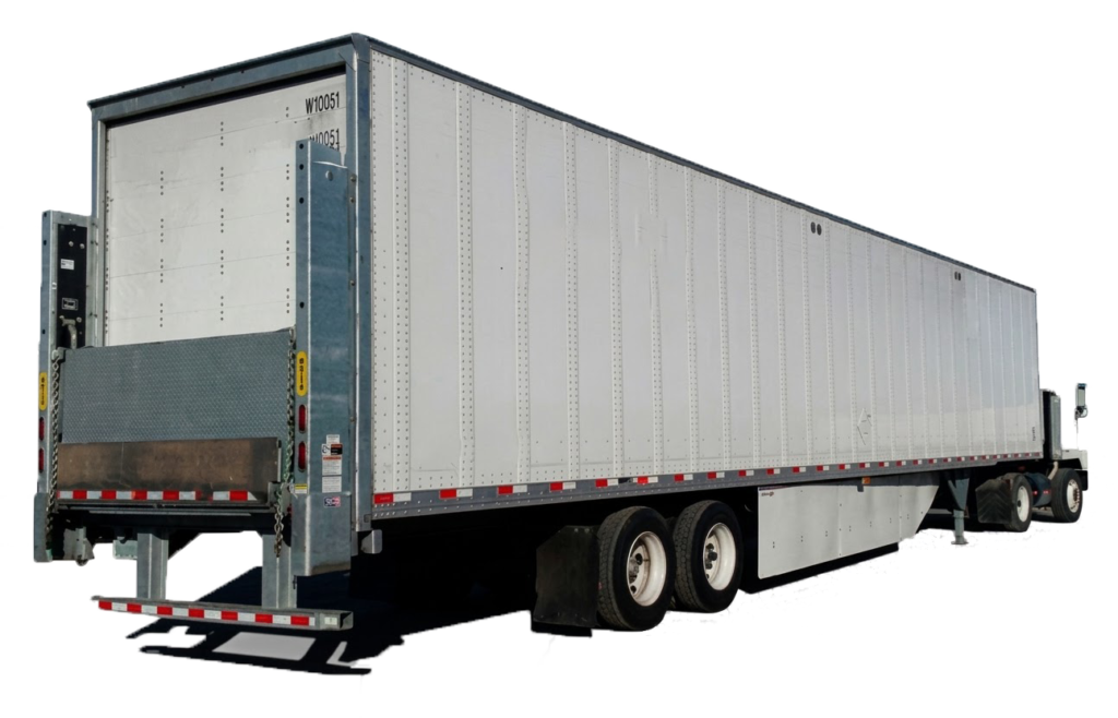 Liftgate trailer for easy loading and unloading